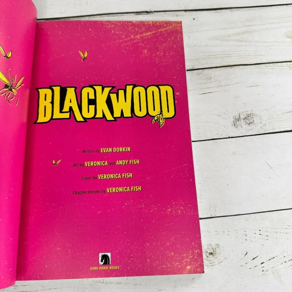 Blackwood‎ Graphic Novel 2018 First Edition Evan Dorkin Veronica Fish
